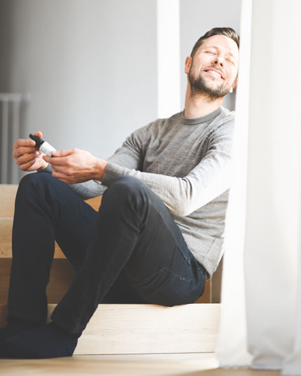 1,87 mg di CBD per goccia 1,87 mg di CBD per goccia